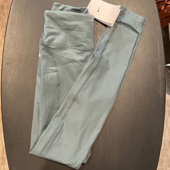 Grey Blue Nike Dri-Fit Running Leggings NWT size XS - Picture 2 of 8